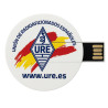 Pendrive de 8 GB con el logo de la URE
