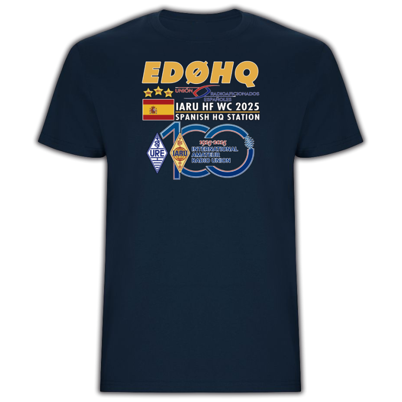 Camiseta ED0HQ IARU HF World Championship 2025